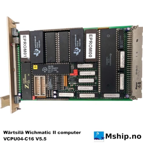 Wärtsilä Wichmatic II computer — Manufacturer: WÄRTSILÄ WICHMANN, Model: Wichmatic II computer / OR Industrial computer, Manufacturers part number: VCPU04-C16 V5.5