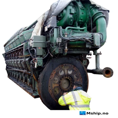 B&W Alpha 16U28L-VO — Manufacturer: B&W Alpha, Model: 16U28L-VO, Serial number: 13501, Year: 1974, HP: 3840, kW: 2864, RPM: 750, Other: RPM 750-223