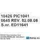ULSTEIN PIC1041 Panel Interface Card — Manufacturer: ULSTEIN PROPELLER / Rolls-Royce, Model: PIC1041 Panel Interface Card, Manufacturers part number: PIC1041, Alternative part number: 0713 REV. 02.08.08