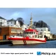 19.61 meter high speed patrol boat / SAR — Cylinder configuration: V-engine, Rotation direction: CCW - Counter clockwise seen from aft, Fuel Type: Diesel