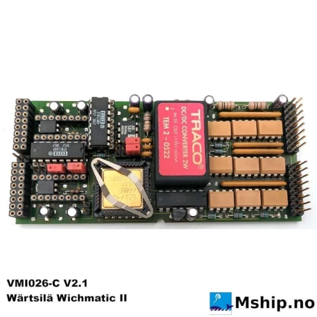 Wärtsilä Wichmatic II VMI026-C V2.1 — Manufacturer: Wärtsilä, Model: Wichmatic II, Manufacturers part number: VMI026-C V2.1
