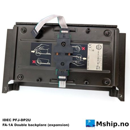 IDEC PFJ-DP2U  FA-1A Double backplate   https://mship.no