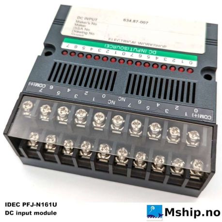 IDEC PFJ-N161U DC input module    https://mship.no