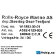 Rolls-Royce Marine Alarm panel AS02-0120-003 — Manufacturer: Rolls-Royce, Model: Alarm panel AS02-0120-003, Manufacturers part number: AS02-0120-003, Arrangement number: Dwg. no. W-1802-00-01, Volt: 24V DC