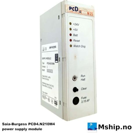 Saia-Burgess PCD4.N210M4 power supply module   https://mship.no