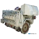 Deutz MWM TBD604 BV12   V12 — Manufacturer: MWM, Model: TBD604B V12, Serial number: 604.12.50010, Performance specification: Other: sea water pump is sold and not included., Year: 1989, HP: 1676, kW: 1250, RPM: 1850, Running Hours:  Total hrs: 23301.  Hrs since major overhaul: 3355, Other: 1375 kW @ 1910 rpm,  1844 HP @ 1910 rpm