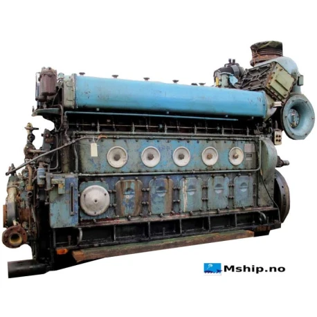 Bergen Diesel LDM6 — Manufacturer: Bergen Diesel, Model: LDM6, Serial number: 7649, Year: 1983, HP: 780, kW: 575, RPM: 750