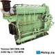 Yanmar 6N 280L-GN — Manufacturer: Yanmar, Model: 6N 280L-GN, Serial number: 0976 FZN,  0977 FZN,  1043 FZJ,  1044 FZJ., Year: 1998, HP: 2350, kW: 1752, RPM: 750, Cylinder bore: 280 mm, Piston Stroke: 380 mm, Number of cylinders: 6, Displacement: 140,4 Liter, Cylinder configuration: In line, Turbo model: Mitsubishi MET126SR, Class: NK
