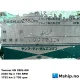 Yanmar 6N 280L-GN — Manufacturer: Yanmar, Model: 6N 280L-GN, Serial number: 0976 FZN,  0977 FZN,  1043 FZJ,  1044 FZJ., Year: 1998, HP: 2350, kW: 1752, RPM: 750, Cylinder bore: 280 mm, Piston Stroke: 380 mm, Number of cylinders: 6, Displacement: 140,4 Liter, Cylinder configuration: In line, Turbo model: Mitsubishi MET126SR, Class: NK