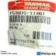 Yanmar 153605-11461 spring — Manufacturer: Yanmar, Manufacturers part number: 153605-11461, Alternative part number: 15360511461, Other: 15360511461