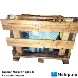 Yanmar 753677-18290-C — Manufacturer: Yanmar, Model: 6N 280 intercooler, Manufacturers part number: 753677-18290-C, Alternative part number: 75367718290 75367718290C, Other: New, unused surplus