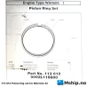 113 012 Pistonring set for Wartsila Vasa 32 — Manufacturer: Wärtsilä, Model: Wartsila Vasa 32, Manufacturers part number: 113 012 , Cylinder bore: 320 mm