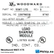 Woodward 9907-175 — Manufacturer: Woodward, Model: Load sharing module, Manufacturers part number: 9907-175, Serial number: 15070658, Weight: 1,4 kg., Volt: Power Supply 18–32 Vdc