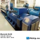 Wartsilä 9L20 — Manufacturer: Wärtsilä, Model: 9L20, Manufacturers part number: 1550W9L20, Alternative part number: Wärtsilä Auxpac 1550W9L20, Serial number: Four different: 8713, 8714, 8715 and 8716, Performance specification: 171043, Year: 1998, HP: 2052, kW: 1530, RPM: 900, Running Hours: See text, Cylinder bore: 200 mm, Piston Stroke: 280 mm, Number of cylinders: 9, Displacement: 78,17 Liter, Cylinder configuration: In line, Rotation direction: CW - Clockwise seen from aft, Turbo model: ABB TPS57E01, Class: DNV, Generator end type: Marelli Motori M7BM 630 MD 8 code M7B6364SA021Z4, Amps: 1549, Volt: 690, HZ: 60, kVA: 1851, cos φ: 0,8