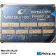 Wartsilä 9L20 — Manufacturer: Wärtsilä, Model: 9L20, Manufacturers part number: 1550W9L20, Alternative part number: Wärtsilä Auxpac 1550W9L20, Serial number: Four different: 8713, 8714, 8715 and 8716, Performance specification: 171043, Year: 1998, HP: 2052, kW: 1530, RPM: 900, Running Hours: See text, Cylinder bore: 200 mm, Piston Stroke: 280 mm, Number of cylinders: 9, Displacement: 78,17 Liter, Cylinder configuration: In line, Rotation direction: CW - Clockwise seen from aft, Turbo model: ABB TPS57E01, Class: DNV, Generator end type: Marelli Motori M7BM 630 MD 8 code M7B6364SA021Z4, Amps: 1549, Volt: 690, HZ: 60, kVA: 1851, cos φ: 0,8