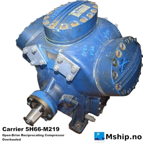 Carrier 5H66-M219 — Manufacturer: Carrier Carlyle, Model: 5H66-M219, Serial number: 2504UA7193, Weight: 360,6 kg