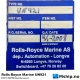 Rolls-Royce Marine UN921 — Manufacturer: Rolls-Royce marine, Model: UN921, Manufacturers part number: E1071 06015B operator panel, Serial number: 0746-132, Year: 2008, Other: OS:Win CE .NET 4.2 Pro, Weight: 1,134 grams, Volt: 24 V DC