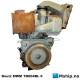 Deutz MWM TD604BL 6 — Manufacturer: MWM, Model: TD604BL 6, Serial number: 604.06.010226, Year: 1994, HP: 299, kW: 220, RPM: 1340, Cylinder bore: 170 mm, Piston Stroke: 195 mm, Number of cylinders: 6, Displacement: 26.56 Liter, Cylinder configuration: In line, Rotation direction: CCW - Counter clockwise seen from aft, Fuel Type: Diesel