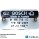 Bosch B 416 710 110 injection pump — Manufacturer: Bosch, Model: PFR 1W 220V, Manufacturers part number: B 416 710 110, Performance specification: For Wichmann AXA engine