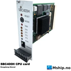 SBC400H CPU card — Manufacturer: Kongsberg Simrad, Model: SBC400H CPU card, Manufacturers part number: 37982584D