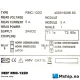 DEIF RMC-122D Current relay — Manufacturer: DEIF, Model: RMC-122D Current relay, Manufacturers part number: RMC-122D