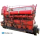 Callesen Diesel  427 FOT — Manufacturer: Callesen, Model: 427 FOT, Serial number: 8556, Year: 1973, HP: 690, kW: 508, RPM: 425, Running Hours: 11658, Cylinder bore: 270 mm, Piston Stroke: 400 mm, Number of cylinders: 6, Cylinder configuration: In line, Rotation direction: CCW, Fuel Type: Diesel, Other: Lube oil sump is sold and not included., Gear type: Non Reversing Gearbox  CPP  - to be used with controllable pitch propeller, Gear ratio: 1:1