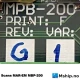 Scana MAR-EL MBP-200 — Manufacturer: Scana MAR-EL, Model: MBP-200, Weight: 152 gram