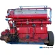 Callesen Diesel 427 DOT — Manufacturer: Callesen, Model: 427 DOT, Serial number: 8308, Year: 1978, HP: 460, kW: 338, RPM: 425, Cylinder bore: 270 mm, Piston Stroke: 400 mm, Number of cylinders: 4, Cylinder configuration: In line, Rotation direction: CCW, Fuel Type: Diesel, Gear type: Non Reversing Gearbox  CPP  - to be used with controllable pitch propeller, Gear ratio: 1:1