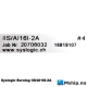 Syslogic Eurolog IIS/AI16I-2A — Manufacturer: SYSLOGIC EUROLOG, Model: IIS/AI16I-2A, Weight: 0,62 kg