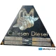 Callesen Diesel 427 DOT — Manufacturer: Callesen, Model: 427 DOT, Serial number: 8308, Year: 1978, HP: 460, kW: 338, RPM: 425, Cylinder bore: 270 mm, Piston Stroke: 400 mm, Number of cylinders: 4, Cylinder configuration: In line, Rotation direction: CCW, Fuel Type: Diesel, Gear type: Non Reversing Gearbox  CPP  - to be used with controllable pitch propeller, Gear ratio: 1:1