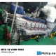 MTU 12V 396 TE84 Marine Diesel engine — Manufacturer: MTU, Model: 12V 396 TE84, Alternative part number: 12V396TE84, Serial number: 558 3392, Performance specification: TE84, Year: 1997, HP: 1978, kW: 1455, RPM: 1900, Cylinder bore: 165 mm, Piston Stroke: 185 mm, Number of cylinders: 12, Displacement: 47,48 Liter, Cylinder configuration: V-engine, Rotation direction: CCW - Counter clockwise seen from aft, Fuel Type: Diesel, Other: Navy surplus engine., Weight: 5150 kg, Gear type: ZF BW 465A - Gears are Sold separately, Gear ratio: 2,8931:1