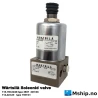 Wärtsilä Soleonid valve — Manufacturer: Wärtsilä, Model: CV 153, Manufacturers part number: 118.156.024N type 2E27 / 114.423.00   type 1557/41, Volt: 24V DC, Working pressure BAR: 0-32 BAR, Working temperature max, celsius degrees: -20 - + 60 Celsius