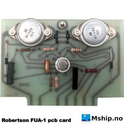 Robertson FUA-1 PCB     https://mship.no