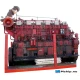 Callesen Diesel  427 FTK-G — Manufacturer: Callesen, Model: 427 FTK-G, Serial number: 5027, Year: 1992, HP: 690, kW: 508, RPM: 425, Cylinder bore: 270 mm, Piston Stroke: 400 mm, Number of cylinders: 6, Cylinder configuration: In line, Rotation direction: CCW, Gear ratio: 1:!
