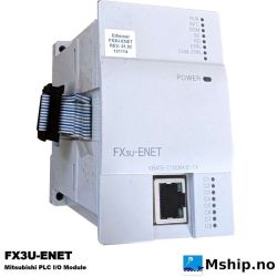 Mitsubishi PLC I/O Module FX3U-ENET    https://mship.no