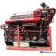 Callesen Diesel  427 FTK-G — Manufacturer: Callesen, Model: 427 FTK-G, Serial number: 5027, Year: 1992, HP: 690, kW: 508, RPM: 425, Cylinder bore: 270 mm, Piston Stroke: 400 mm, Number of cylinders: 6, Cylinder configuration: In line, Rotation direction: CCW, Gear ratio: 1:!