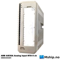 ABB AI830A Analog input RTD 8 ch    https://mship.no