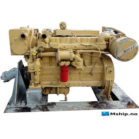 Caterpillar 3306 — Manufacturer: Caterpillar, Model: 3306, Serial number:  67D03970, HP: 425, kW: 317, RPM: 2100, Running Hours: 3570, Other: Arr. Nr. 7N3374.  Fitted with Hydraulic high pressure pump.   pump max 188 kW., Pump Pressure BAR: Max pressure 450, Volume - cm³ /round: 107,5, Working pressure BAR: 350, SOLD: This engine is sold