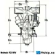 Nohab F216V-D825 — Manufacturer: Nohab Polar, Model: F216V-D825, Serial number: 2669, Year: 1975, HP: 3520, kW: 2626, RPM: 820, Running Hours: 33105 since last major overhaul. 84524 running hours total, Cylinder bore: 250 mm, Piston Stroke: 300 mm, Number of cylinders: 16, Displacement: 235,62 Liter, Cylinder configuration: 45 degree V-engine, Rotation direction: CCW - Counter clockwise seen from aft, Class: DNV, Weight: 17900 kg including flywheel