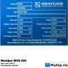 Reintjes WVS 930 — Manufacturer: REINTJES, Model: WVS 930, Alternative part number: WVS930, Serial number: K64323, Performance specification: M, Year: 2001, HP: 2457, kW: 1840, RPM: In 1800 rpm. Out 726 RPM, Rotation direction: In: CCW, Out: CCW, Class: Germanischer Lloyd, Weight: 1040 kg., Gear type: FP  - normal reverse gear for fixed propeller blades, Gear ratio: 2,481:1