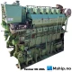 Yanmar 6N 280L-GN — Manufacturer: Yanmar, Model: 6N 280L-GN, Serial number: 0976 FZN,  0977 FZN,  1043 FZJ,  1044 FZJ., Year: 1998, HP: 2350, kW: 1752, RPM: 750, Cylinder bore: 280 mm, Piston Stroke: 380 mm, Number of cylinders: 6, Displacement: 140,4 Liter, Cylinder configuration: In line, Turbo model: Mitsubishi MET126SR, Class: NK