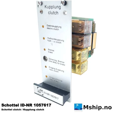 Schottel ID-NR 1057617 Kupplung clutch — Manufacturer: Schottel, Model: ID-NR 1057617 Kupplung clutch