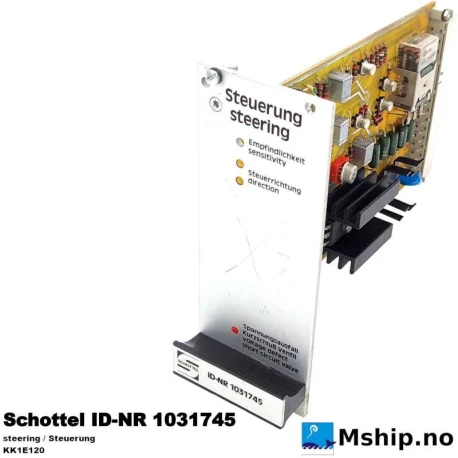 Schottel ID-NR 1031745 steering / Steuerung — Manufacturer: Schottel, Model: 1031745 steering / Steuerung