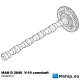 Man D 2840 camshaft 51.04401-6174 — Manufacturer: MAN, Model: D 2840 V-10 camshaft, Manufacturers part number: 51044016174