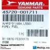 Yanmar 43720-001711  Pipe, Fuel — Manufacturer: Yanmar, Model: Pipe, Fuel, Manufacturers part number: 43720-001711, Alternative part number: 43720001711