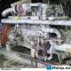 Mitsubishi 6D22TC — Manufacturer: Mitsubishi, Model: 6D22TC, Serial number: 144571, Year: 1997, HP: 243, kW: 182, RPM: 1500, Cylinder bore: 130 mm, Piston Stroke: 140 mm, Number of cylinders: 6, Cylinder configuration: In line, Fuel Type: Diesel, Generator end type: Stamford UCM274E2 No C099453/1, Amps: 264, Volt: 230, HZ: 50, kVA: 105