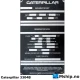 Caterpillar 3304B DI Marine Diesel Generator — Manufacturer: Caterpillar, Model: 3304B DI, Arrangement number: 1W3884, Serial number: 83Z04280, Performance specification: OT5638, HP: 77, kW: 57, RPM: 1500  (1800 rpm possible), Cylinder bore: 121, Piston Stroke: 152, Number of cylinders: 4, Displacement: 6,991 Liter, Cylinder configuration: In line, Rotation direction: CCW - Counter clockwise seen from aft, Fuel Type: Diesel, Other: Fitted with Funk Model 28211 DK172  triple pump drive gear, Generator end type: Caterpillar SR4, serial number 5AA04624Arrangement Number 4W8963, Amps: 95, Volt: 380 (440V possible), HZ: 50 (60 Hz possible), kVA: 63, cos φ: 0,8