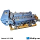 Valmet 612 DSM — Manufacturer: Valmet, Model: 612 DSM, Manufacturers part number: 8324 48698, Alternative part number: 832448698, 8324 48699, 832448699, HP: 230, kW: 169, RPM: 2200, Cylinder bore: 108, Piston Stroke: 134, Number of cylinders: 6, Displacement: 7366 cm3, Cylinder configuration: In line, Rotation direction: CCW - Counter clockwise seen from aft, Fuel Type: Diesel, Other: Start motor missing. Gear fitted but sold separately-, Weight: 695 kg dry weight