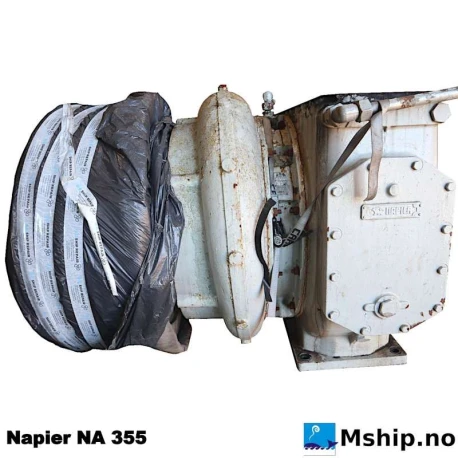 Napier NA 355 Turbocharger — Manufacturer: Napier, Model: NA 355, Serial number: 89