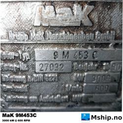 MaK 9 M 453 C    https://mship.no